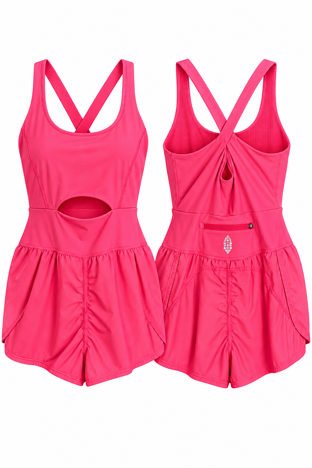 FP Movement Righteous Runsie – Flamingo Fizz Pink